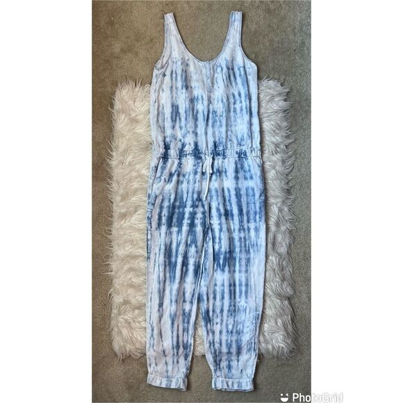 Anthropologie Cloth & Stone Makai Tie-Dye Jumpsuit - Picture 2 of 8